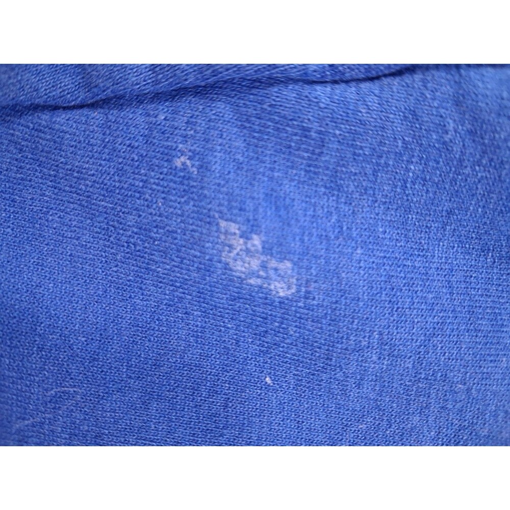 Champion Hoodie Blue Mens Large Full Zip Sweatshirt Logo Pocket - Picture 15 of 16